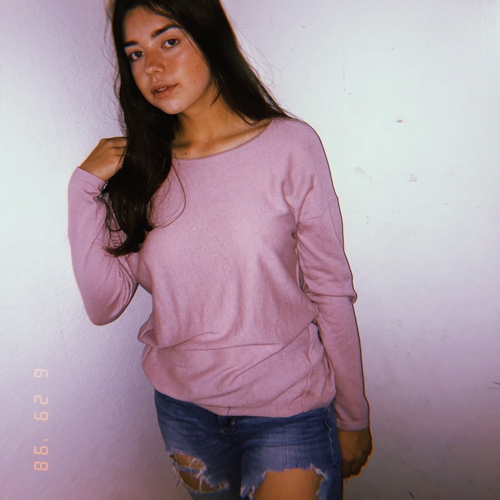 Light pink sweater